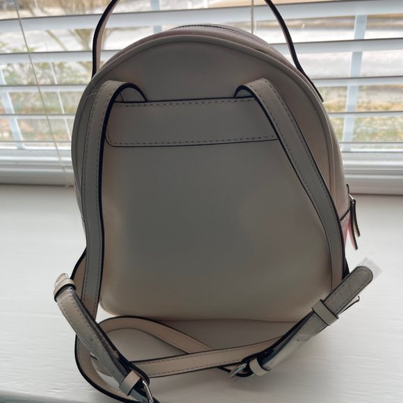 New Guess Pink Floral Mini Backpack - Picture 7 of 11